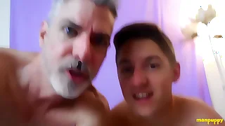 ManPuppy&colon; Devin Jones and Richard Lennox fuck hard and want naughty sport